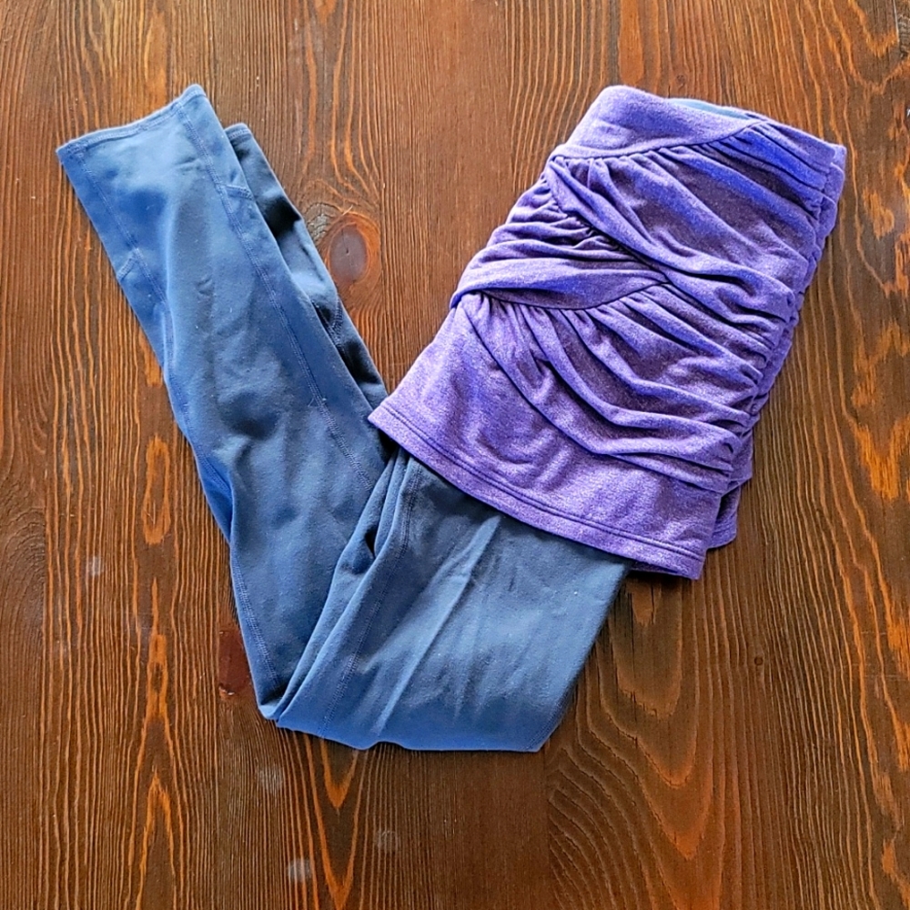 Athleta skirt/legging combo